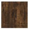 vidaXL Kitchen Wall Cabinet Smoked Oak Engineered Wood Medium