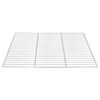 vidaXL Grill Grate Silver 26.38 x 15.75 in Stainless Steel