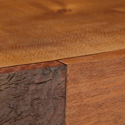 vidaXL Sideboard Brown Solid Reclaimed Wood 43.3"x11.8"x29.5"