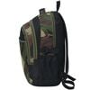 vidaXL School Backpack 10.6 gal Black and Camouflage