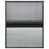 vidaXL Window Screen Anthracite, Black, White