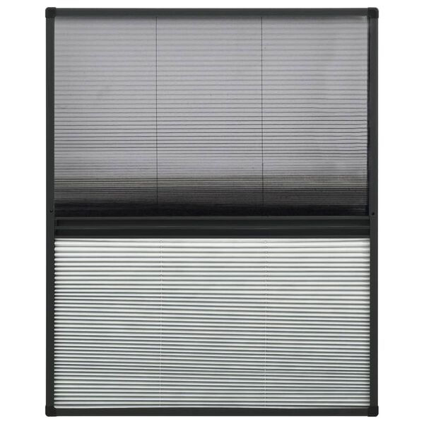 vidaXL Window Screen Anthracite, Black, White