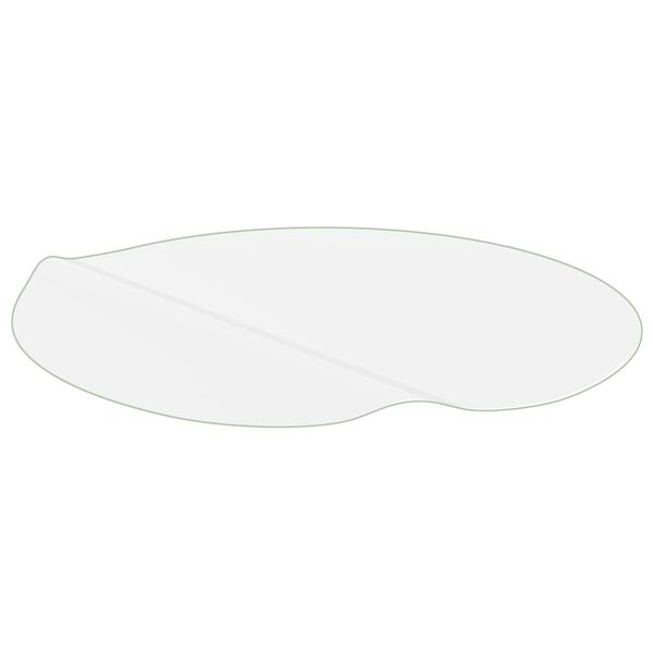 vidaXL Table Protector Transparent PVC Ø35.4 in 0.1 in