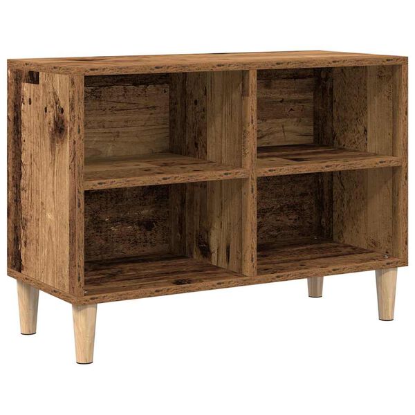 vidaXL TV Cabinet Old wood 27.36 x 11.81 x 19.69 in Engineered Wood