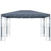vidaXL Gazebo Anthracite Steel frame 157.5 x 118.1 in