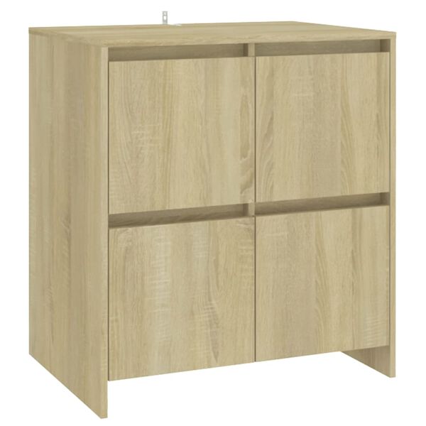 vidaXL Sideboard Sonoma oak Engineered wood Medium Sideboard