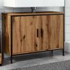 vidaXL Sink Cabinet Artisan Oak Engineered Wood Medium Sink Cabinet