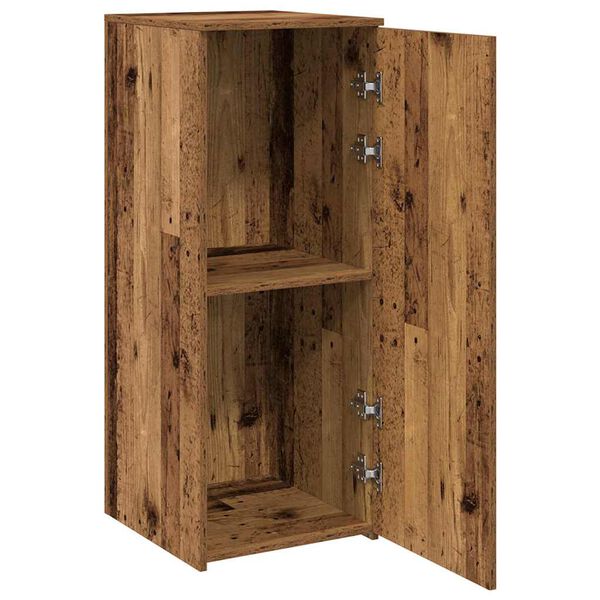 vidaXL Storage Cabinet Old Wood Engineered Wood Compact Shelving