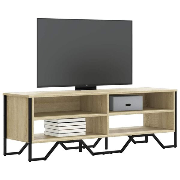 vidaXL TV Cabinet Sonoma Oak Engineered Wood Large TV Cabinet
