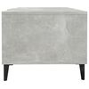 vidaXL Coffee Table Concrete Grey Engineered Wood Coffee Table