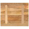 vidaXL Table Top 23.6"x19.7"x1" Rectangular Solid Wood Mango