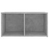 vidaXL TV Cabinet Set Concrete Grey Engineered Wood Large TV Cabinet Set