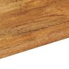 vidaXL Table Top 43.3"x19.7"x1" Rectangular Solid Wood Mango