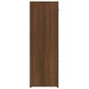 vidaXL Book Cabinet Brown Oak Engineered Wood Medium Book Cabinet