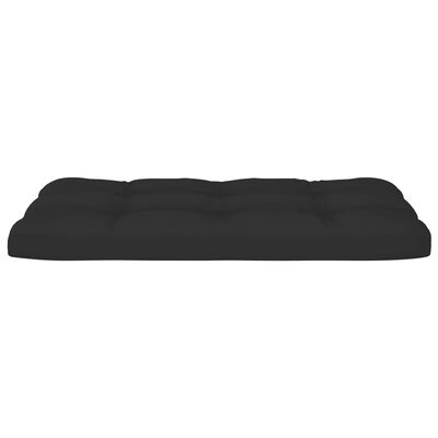 vidaXL Pallet Sofa Cushions 2 pcs Black