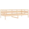 vidaXL Day Bed Natural Wood Solid pine wood, Plywood 35.4x78.7 in