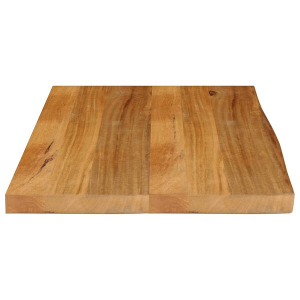 vidaXL Table Top Oak Solid mango wood 35.4x23.6x1.5 in Durable