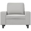 vidaXL Sofa Chair Light Grey