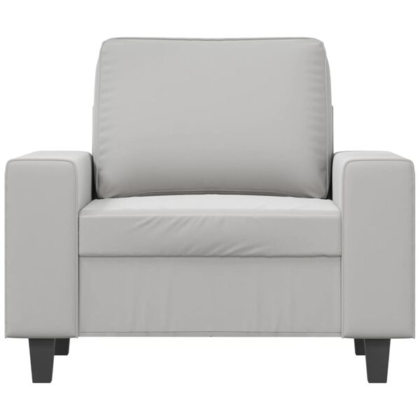 vidaXL Sofa Chair Light Grey