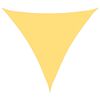 vidaXL Sunshade Sail HDPE Triangular 16.4'x16.4'x16.4' Beige