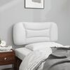vidaXL Headboard Cushion White