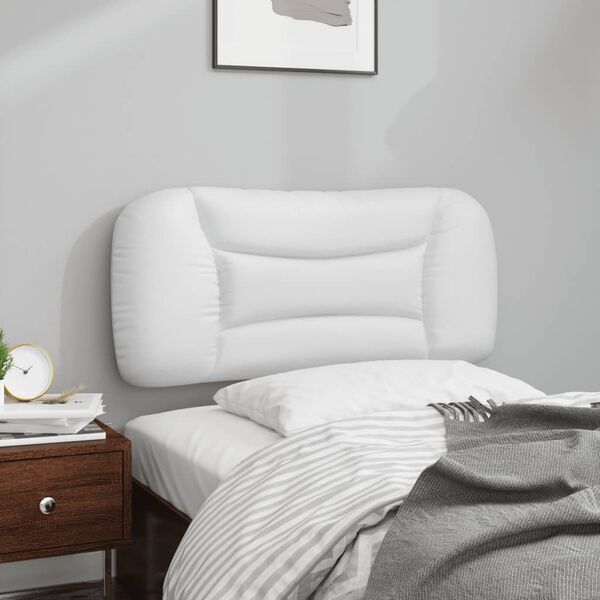 vidaXL Headboard Cushion White