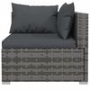 vidaXL Garden Lounge Set Grey, Anthracite