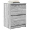 vidaXL TV Cabinet Grey Sonoma Engineered Wood 15.7 x 13.8 x 21.3 in
