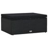 vidaXL Garden Lounge Set Black