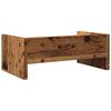 vidaXL Monitor Stand Old Wood 16.5x9.4x6.3" Engineered Wood