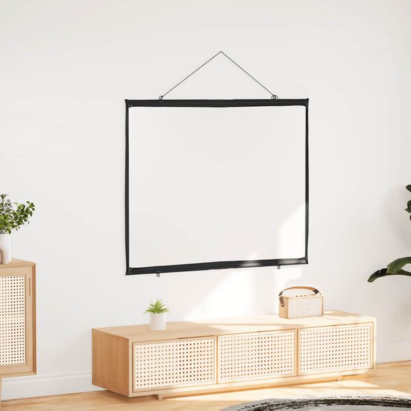 vidaXL Projection Screen Wall-Hanging 72 Inch 4:3