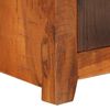 vidaXL Nightstand Brown Solid Acacia and Reclaimed Wood Small