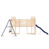vidaXL Outdoor Playset Natural Wood Solid Pine Wood Large