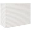 vidaXL Garden Planter White Solid Pine Wood Medium Durable