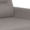 vidaXL Sofa Set Taupe Fabric (100% polyester), metal, textilene, plywood