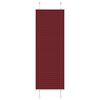vidaXL Pleated Blind Bordeaux Red 100% Polyester 17.7x39.4 in