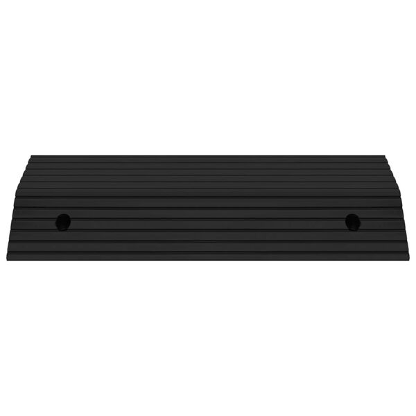 vidaXL Bridge Threshold Ramp 31.5x15.7x3.1" Rubber