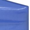 vidaXL Party Tent Blue 210D oxford fabric with silver coating 10 x 20 ft