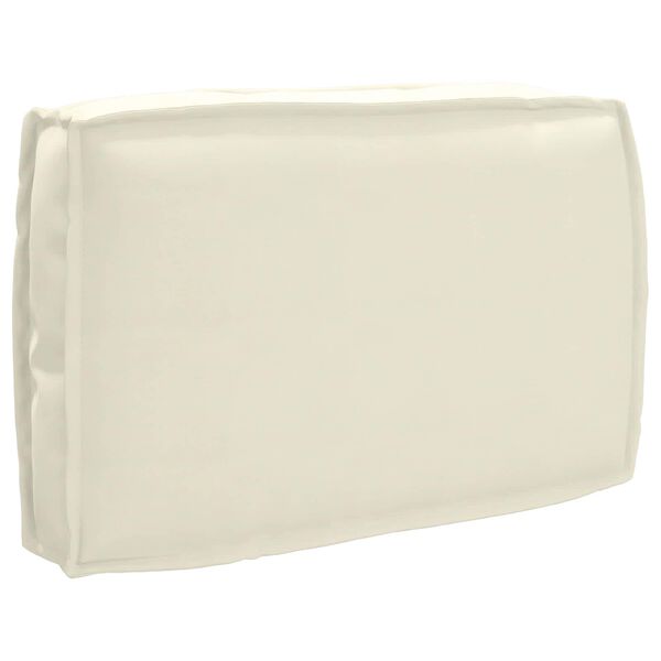 vidaXL Cushion Cream 23.62 x 15.75 x 4.72 in Oxford Fabric