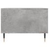 vidaXL Coffee Table Concrete Grey Engineered Wood Medium Coffee Table
