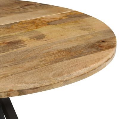 vidaXL Dining Table 43.3"x29.5" Solid Wood Mango