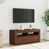 vidaXL TV Cabinet Brown oak Engineered wood Compact TV Cabinet
