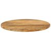 vidaXL Table Top natural wood Solid Mango Wood 27.6 in Diameter Durable