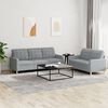 vidaXL Sofa Set Light Grey