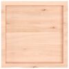 vidaXL Bathroom Countertop 23.6 x 23.6 x (0.8-2.4) " Untreated Solid Wood