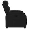 vidaXL Recliner Chair Black Fabric (100% polyester), metal, plywood Single