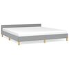vidaXL Bed Frame With Headboard Scandinavian Bed Frame Rectangular