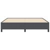 vidaXL Box Spring Bed Dark Grey 70.87 x 78.74 in Velvet