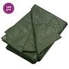 vidaXL Tarpaulin 0.6 oz/ft² 26.2'x39.4' Green HDPE