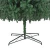 vidaXL Christmas Tree with Decorative String Lights Green 157.5" PVC